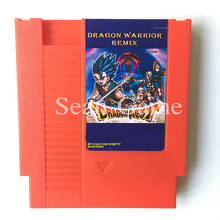 Cartucho de jogo para console de videogame 8 bit dragon war rior, de qualidade superior com 72 pinos 2024 - compre barato