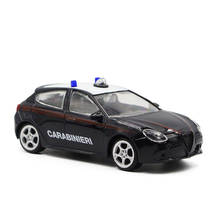 Car Model Toy 1:43 Scale Metal Alloy Car Vehicle Alfa Romeo sports Police Car Model Toy Diecast Vehicles F Kid Collection 2024 - buy cheap