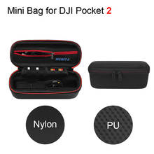 Mini estuche de transporte portátil, bolsa de almacenamiento para DJI Pocket 2, cardán de mano, cámara a prueba de golpes, Caja impermeable, accesorios de protección 2024 - compra barato