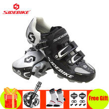 SIDEBIKE cycling shoes mtb men mountain bike sneakers sapatilha ciclismo mtb pedals self-locking breathable Athletic bike shoes 2024 - buy cheap