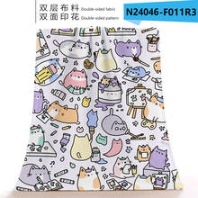 Cartoon Animal Super Soft Sofa Laminated Flannel Double-layer Thickened Double-sided Printing Bedroom Decorative Cover Blanket 2024 - buy cheap