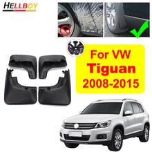 Car Mud Flaps For Volkswagen VW Tiguan 2008 2009 2010 2011 2012 2013 2014 2015 Exterior Front Rear Mudguards Fender Splash Guard 2024 - buy cheap