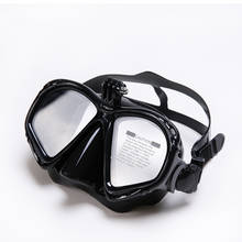 Máscara sumergible profesional, equipo de buceo, soporte de cámara para Go Pro 2024 - compra barato