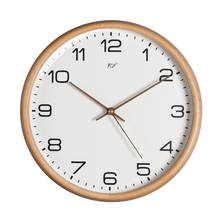 Nordic Large Wall Clock Wood Luxury Silent Clocks Wall Home Decor Wall Watches Clock Mechanism Living Room Decoration Gift Ideas 2024 - buy cheap