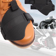 Мотоциклетная обувь, защитная мотоциклетная обувь переключатель передач мотоцикла, защитные ботинки для сдвига, защитные бахилы, черные 2022 - купить недорого
