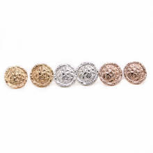 Модные круглые серьги-гвоздики, увеличенный и просторный стиль для женщин, золотые, белые, розовые, три цвета на выбор 2024 - купить недорого