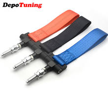 DepoTuning Universal Racing Tow Strap Towing Hook Rope for BMW European Car Auto Trailer Ring Blue/Red/Black 2024 - buy cheap