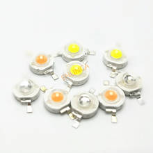20Pcs/lot 3W LED White 3.4 - 3.6v high power led beads high brightness 2024 - buy cheap