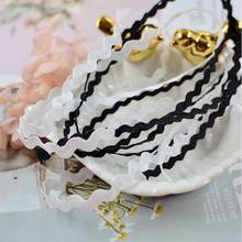 2020 Hot New 10 Meters Colored Embroidered Lace Trim Clothing Decorative Ribbon Home DIY Choker Sewing Wedding Crafts Decoration 2024 - buy cheap