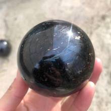 Piedra de cristal de cuarzo Natural, bola de cristal curativa, decoración del hogar 2024 - compra barato