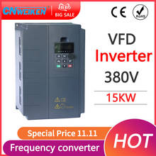 VFD 380 22 кВт AC 380 В 15 кВт/22 кВт привод переменной частоты 3-фазный контроллер скорости Инверторный двигатель VFD инвертор 2024 - купить недорого
