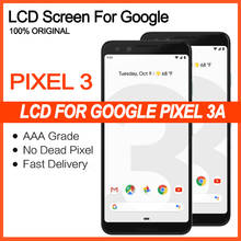 100% Original Amoled For Google Pixel 3 LCD Display Touch Screen for Google Pixel3 Digitizer Assembly Repair Parts 2024 - buy cheap