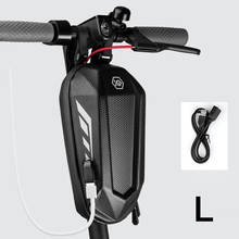 Universal Electric Scooter Head Handle Bag EVA Hard Shell Waterproof Bags for M365/ M365 Pro Handlebar Hanging Storage Front Bag 2024 - buy cheap