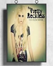 H354 poster de seda decoração para casa o muito imprudente sexy taylor momsen rock band arte da parede presente natal 2024 - compre barato