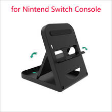 Высококачественная подставка-держатель, складная подставка для игровой консоли Nintendo Switch, портативный многоугольный кронштейн, компактная игровая стойка 2024 - купить недорого