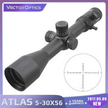 Vector Optics Atlas 5-30x56 Rifle Scope 35mm Riflescope Sunshade VHL Etched Reticle Turret Lock Side Focus Fit 12.7mm 50 BMG 2024 - buy cheap