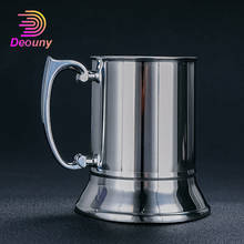 DOWNY 450ML Blue Blazer Mug Skirt-type Stainless Steel Goblet Pour Fire Cocktail Double Wall Cup Bartender Beer Bar Drinkware 2024 - buy cheap