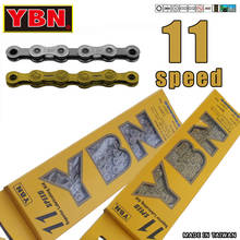 YBN-cadena para bicicleta de montaña, eslabones X11, 116L, para SHIMANO, Campagnolo, SRAM 2024 - compra barato