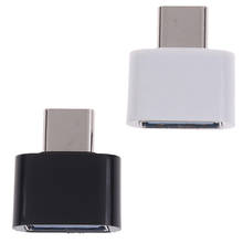 Convertidor USB OTG 2,0, Adaptador tipo C OTG para teléfono Android, lector de tarjetas, unidad Flash, Cable OTG 2024 - compra barato