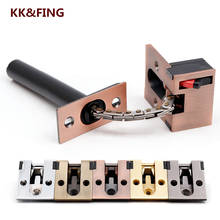 KK&FING Hidden Anti-theft Chain Safety Bolt Door Bolt Hotel Door Invisible Buckle Room Door Anti-locking Hasp 2024 - buy cheap