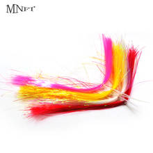 MNFT 20Packs Flat Glittering Mylar Crystal Flashabou Holographic Tinsel Jig Hook Lure Making Fishing Fly Fishing Tying Material 2024 - compre barato