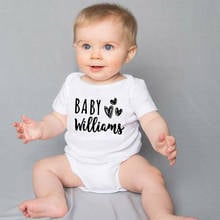 DERMSPE Simple Letter Printed Newborn Baby Romper Soft Short Sleeved Boys Girls Bodysuit Summer Breathable White Jumpersuit 2024 - buy cheap