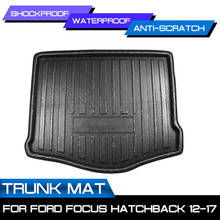 Car Floor Mat Carpet Rear Trunk Anti-mud Cover For  Ford Focus Hatchback 2012 2013 2014 2015-2017 2024 - buy cheap