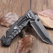 56HRC Folding Knife Tactical Survival Knives Hunting Camping Climbing Blade Multi High Hardness Military Survival Knifes Pocket 2024 - buy cheap