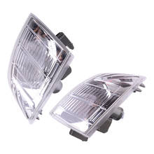 Beler-luz de señal de giro de esquina delantera para coche, lámpara apta para Nissan X-TRAIL XTRAIL T30 2001 2002 2003 2004 2005 2006 2007 ABS, 1 par 2024 - compra barato