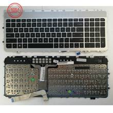 GZEELE Laptop Keyboard FOR HP ENVY 17t-3000 17-3070NR 17-3090NR 17-3200 17-3270NRCTO 3D 3000EA 3200 3002 silver frame backlit 2024 - buy cheap