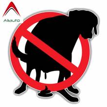 Aliauto Water Proof Car Sticker Pooping Dog Prohibition Ban Stop Sign Colored PVC Decal for Honda Civic Mitsubishi VW,13cmx13cm 2024 - buy cheap