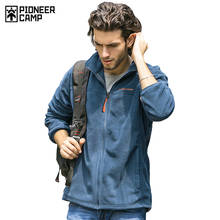 Pioneer Camp fleece warm jacket men brand clothing autumn winter coat male top quality outerwear for men 520500A 2024 - buy cheap