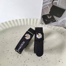 Punk New Cool Guy Black Bracelet Adjustable Hip Hop Daisy Floret Sunflower Bracelet for Women Man Couple Party Jewelry 2024 - buy cheap