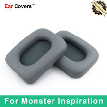 Ear Covers Ear Pads For Monster Inspiration Headphone Replacement Earpads Ear-cushions Parts Vent 2024 - buy cheap