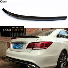 Carbon Fiebr Rear Deck Spoiler Car Wing for Mercedes A207 C207 E Class 2-Door Coupe Convertible 2010 - 2016 2024 - buy cheap