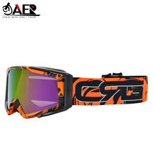 JAER Motocross Motorcycle Goggles ATV Off Road Dirt Bike ATV Cruiser Eyewear Adult Helmet Goggles Glasses 2024 - buy cheap