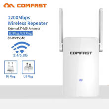 Comfast-repetidor de punto de acceso AP Wifi, amplificador de 1200Mbps, señal de 2,4/5G, antena externa inalámbrica, CF-WR753AC 2024 - compra barato