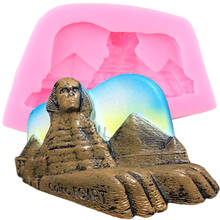 Egyptian Pyramids Silicone Mold Candy Polymer Clay Fondant Mould DIY Baking Chocolate Gumpaste Molds Cake Decorating Tools 2024 - buy cheap