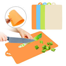 38*24cm Kitchen Gadgets Tools Vegetable Meat Slice Chopping Block Cooking Tools Plastic Cutting Board Non-slip Hang Hole 2024 - buy cheap
