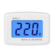 AC 80-300V Digital Voltmeter EU US AU Plug Volt Meter Socket Voltage Tester LCD Display Voltage Meter 110V 220V 2024 - buy cheap