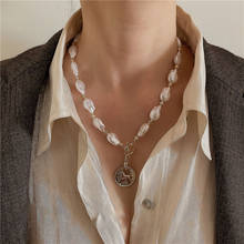 Массивное жемчужное ожерелье в стиле барокко 2020, ожерелье с портретом из жемчуга неправильной формы 2024 - купить недорого