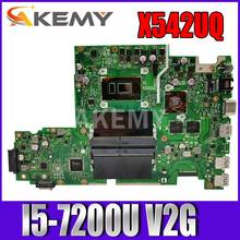 Akemy mainboard for ASUS VivoBook X542UQ X542UR X542UN  X542UF X542U FL8000U Laptop motherboard w/ I5-7200U (V2G) GPU 2024 - buy cheap