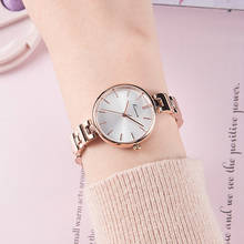 Kimio Brand Simple Women Quartz Watches Fashion Gold Big Dial Dress Watch 2024 - buy cheap