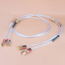 Un par de escudo Chapado en plata de alta gama Hifi ODIN NORDOST con Cable de Audio chapado en oro Y Spde, Cable de extensión 2024 - compra barato