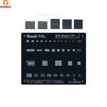 Qianli Black BGA Reballing Stencil For iPhone 11promax XS XR XSMAX 8P 8G 7P 6P Nand WIFI Chip Hole Planting Net 2024 - buy cheap