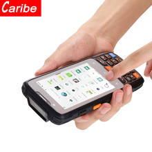 Caribe Rugged  Android Handheld PDA Wireless 1D Barcode Scanner Multi functional Data Terminal 2024 - buy cheap
