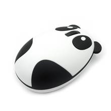 Ratón óptico ergonómico para Gaming, Mouse profesional sin cables, recargable, con forma de Panda, 2,4 GHz 2024 - compra barato