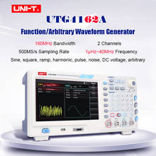 Generador de forma de onda UTG4162A, 2 canales, ancho de banda de 120MHz, 500 MS/s, frecuencia de muestreo AM, resolución Vertical de 16 bits 2024 - compra barato