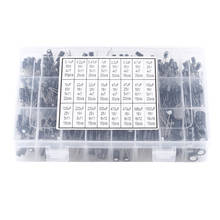 500pcs 24 Values Aluminum Electrolytic Capacitor Assorted Kit 10V~50V 0.1uF To 1000uF For A Wide Range Electronic Applications 2024 - buy cheap