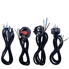 Cable de alimentación de 1,5 M, Cable de alimentación de CA, CC, color negro, EU, US, UK, AU 2024 - compra barato